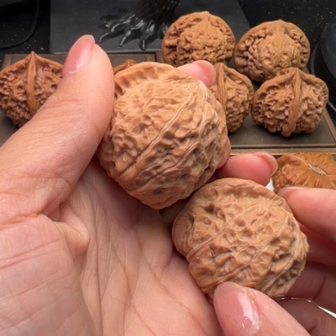 文玩核桃把件南瓜