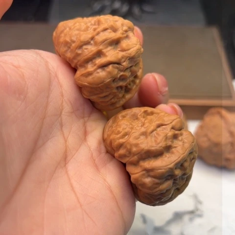 文玩核桃把件蛤蟆