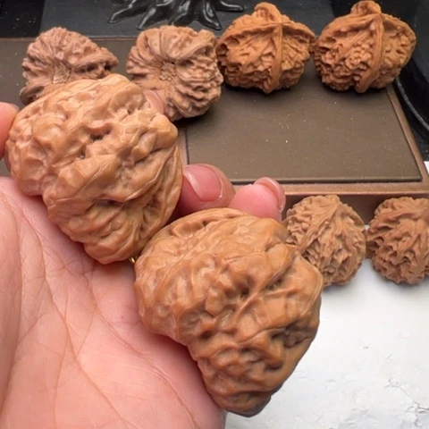 文玩核桃把件蛤蟆