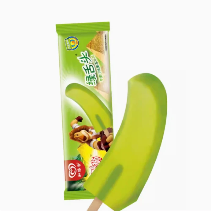 【莱州臻选】（5支）和路雪绿舌头雪糕