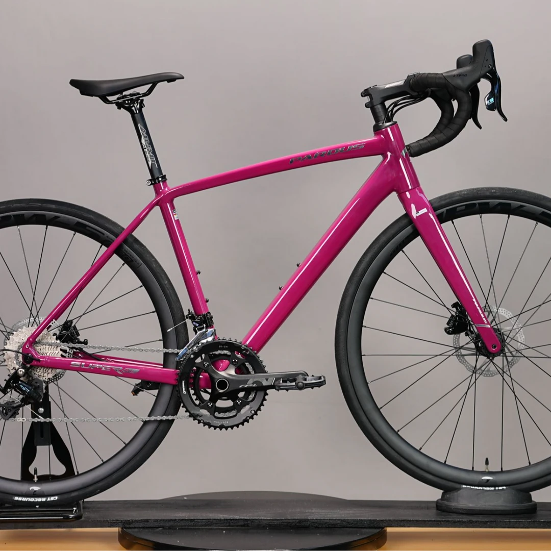 瑞豹（寄卖）瑞豹公路车SUPER AL 葡萄紫 M 跨高78-80cm 174-182