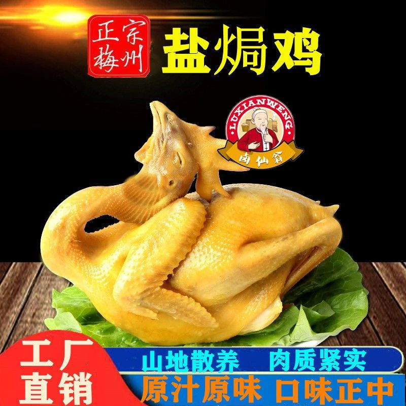 卤仙翁酱卤手撕鸡正宗梅州特产真空卤味即食品（YS）