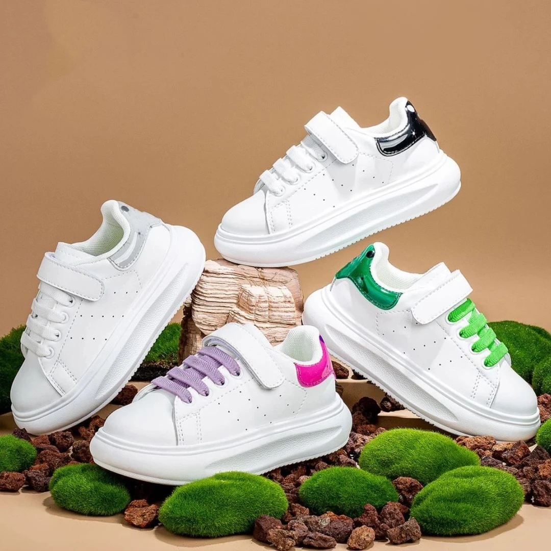 【小胖子专属】1179巴布豆软底童鞋板鞋小白鞋春秋运动鞋百搭