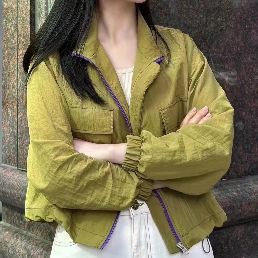 IDENTIFIES 短款防晒外套D43127