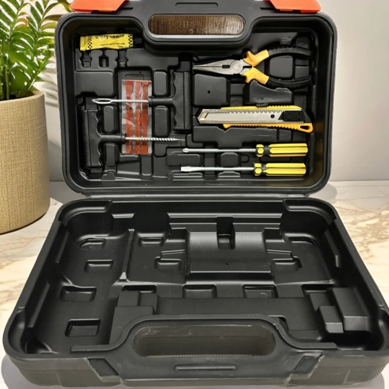 充气泵工具箱 带 螺丝刀钳子补胎工具