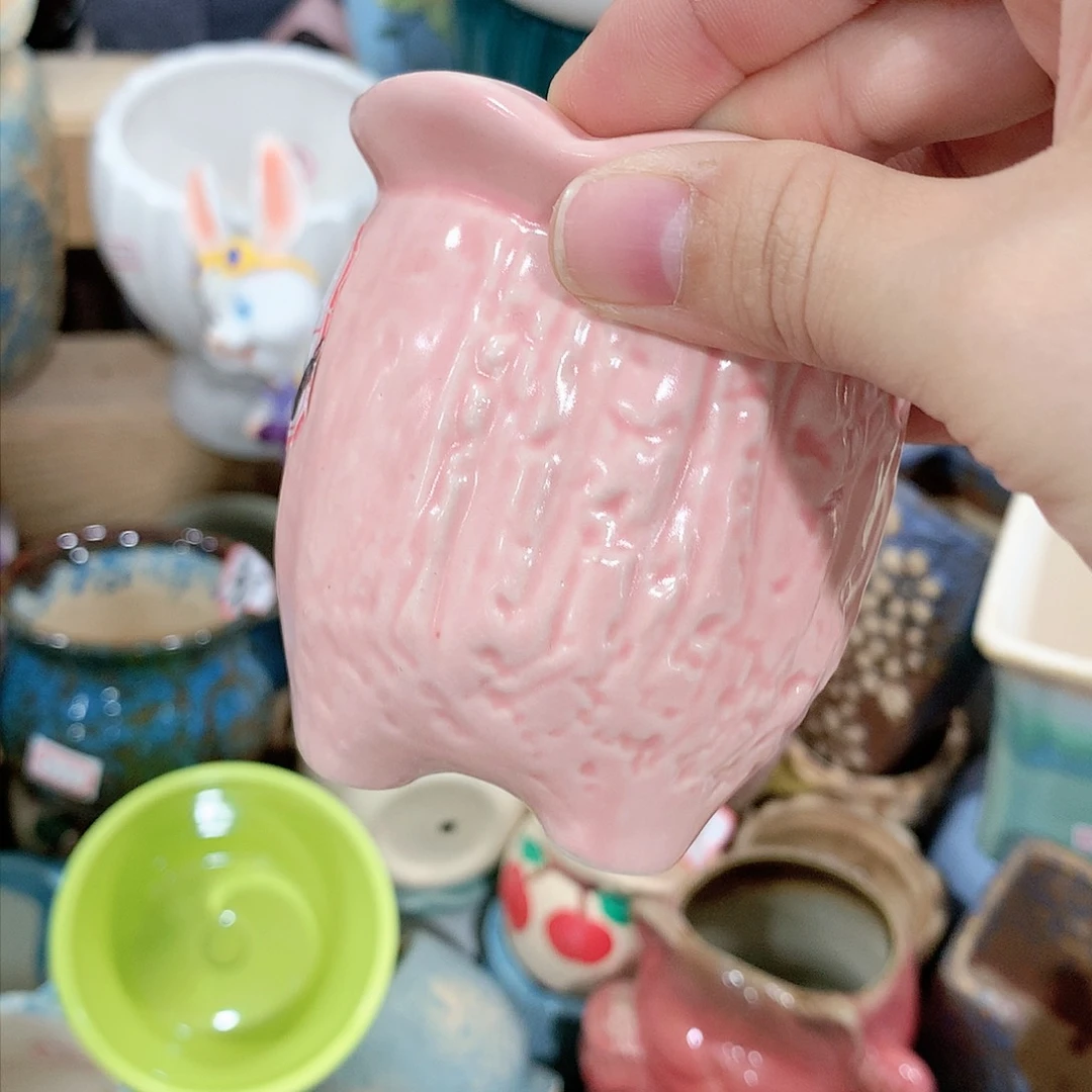 红陶陶瓷多肉花盆陶瓷多肉花盆