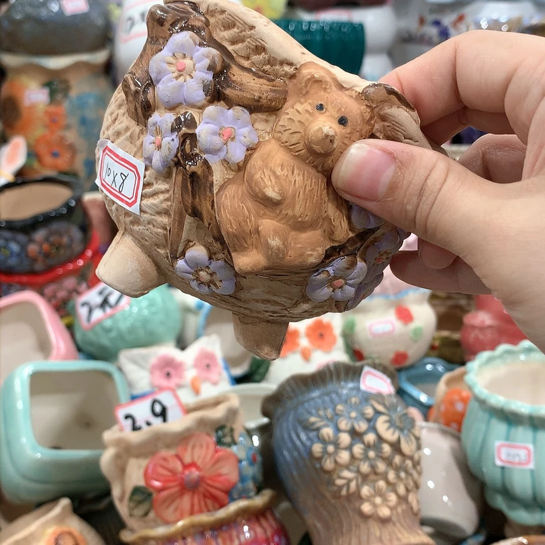 红陶陶瓷多多肉花盆陶瓷多多肉花盆