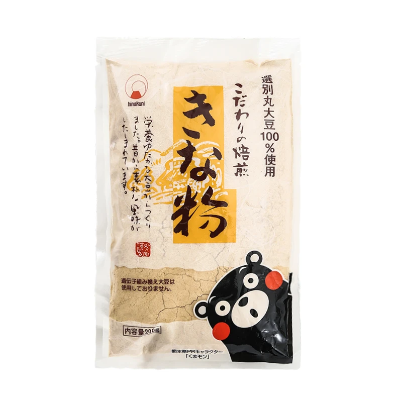 日本进口火乃国黄豆粉200g即食滋粑年糕点心驴打滚大豆粉烘焙原料