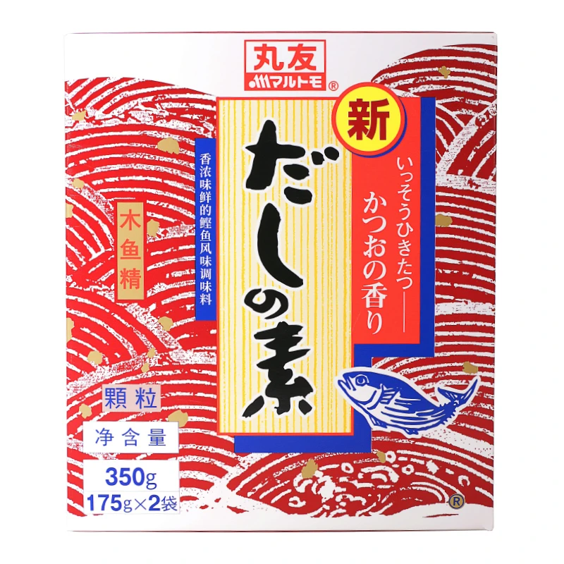 丸友新字木鱼精350g日式木鱼素鲣鱼粉柴鱼精海鲜火锅调料煲高汤包