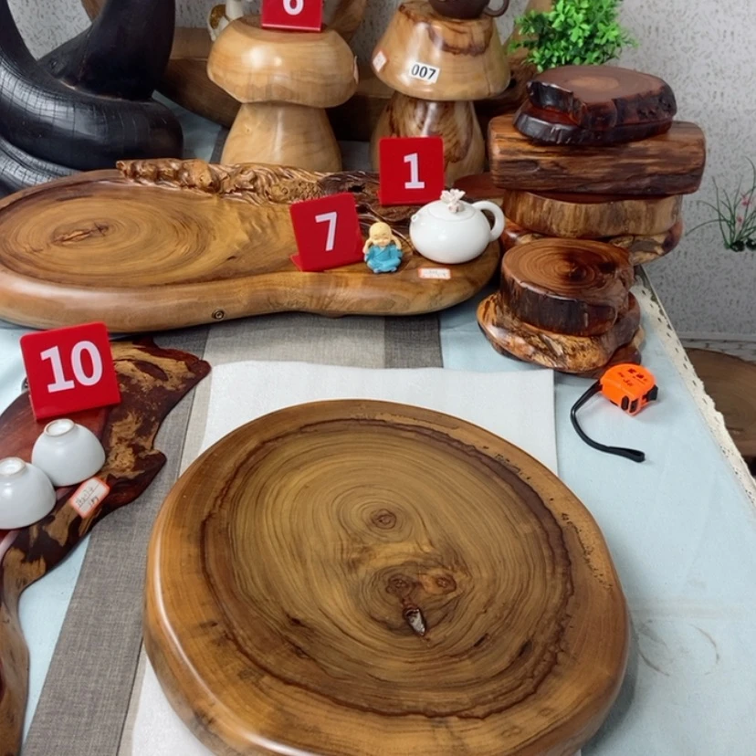 【闪购商品】雕刻木材根雕晨****擂