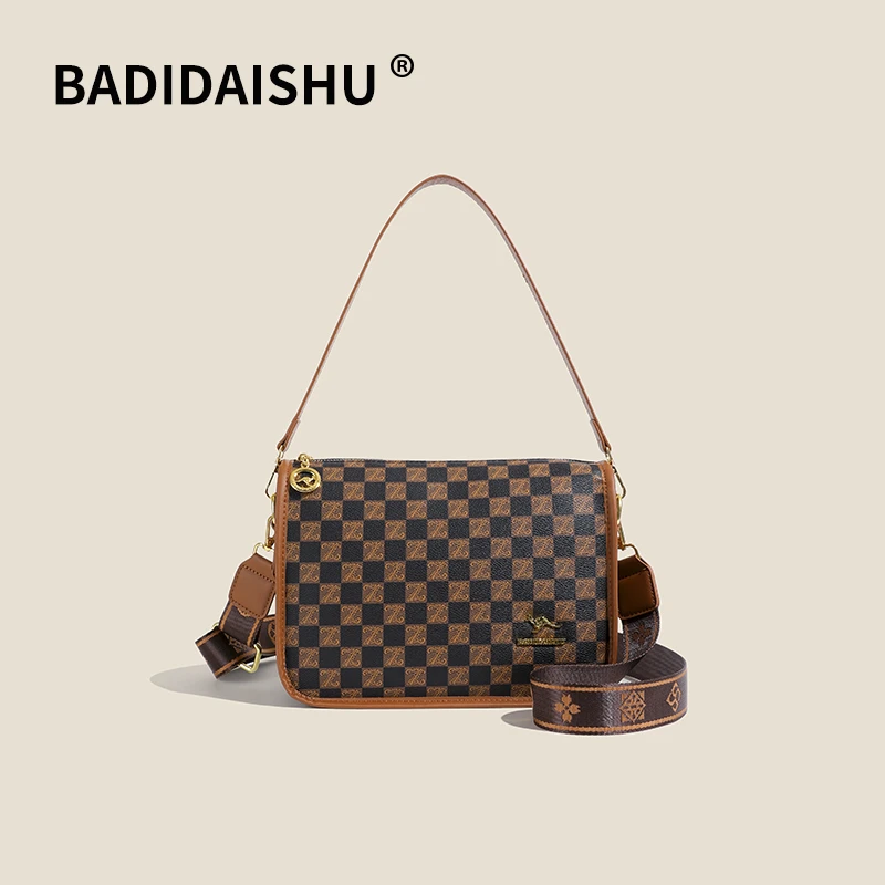 【长27宽2高20】斜挎波士顿包简约时尚单肩包5502咖色