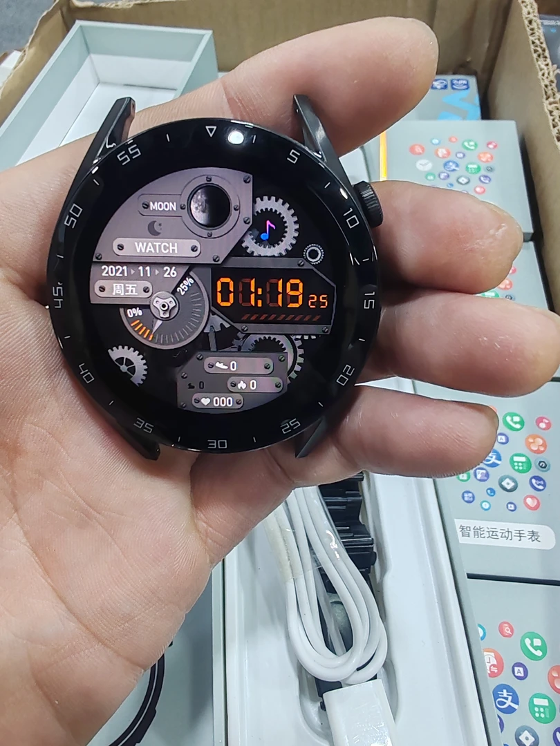 （外贸品质）高货智能手表全功能 钢带商务款