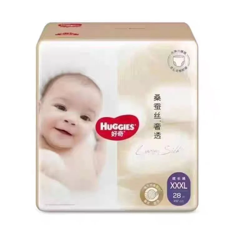 HUGGIES/好奇奢透桑蚕丝28片 XXXL