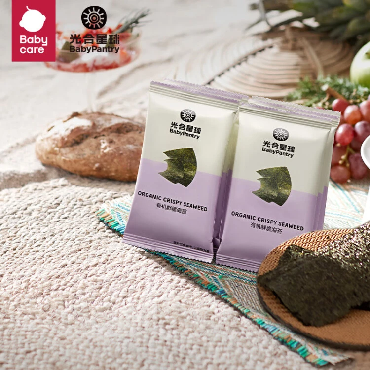 光合星球有机鲜脆海苔 12g