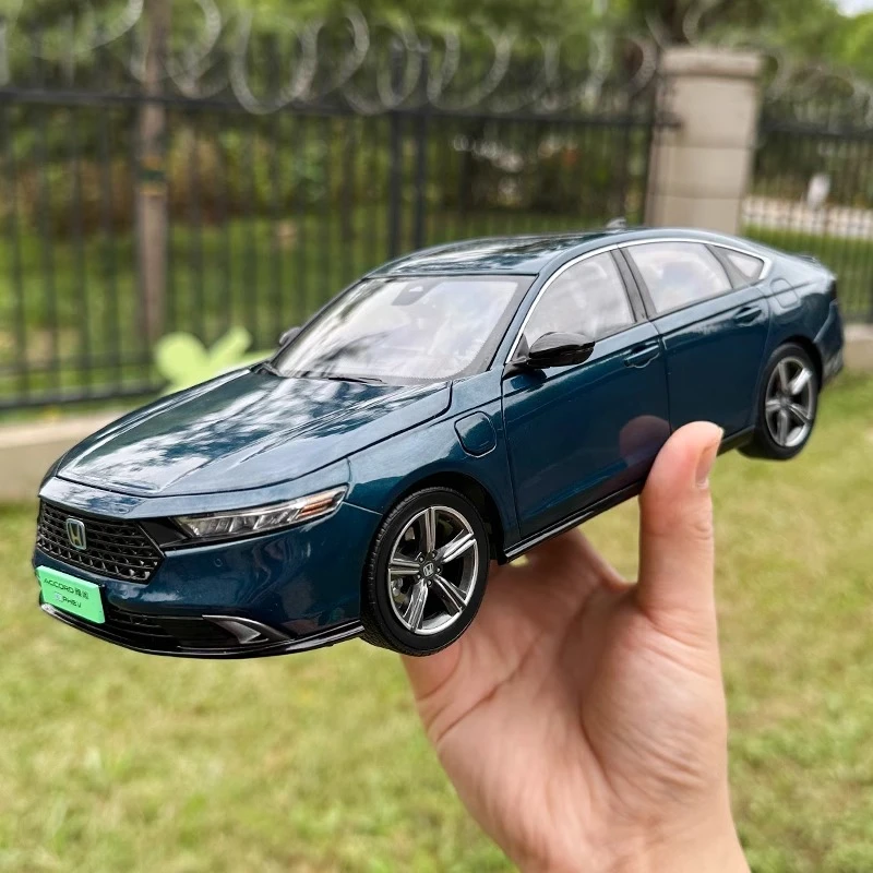 原厂1:18 2023广汽本田雅阁11代 ACCORD e:PHEV混动汽车模型车模