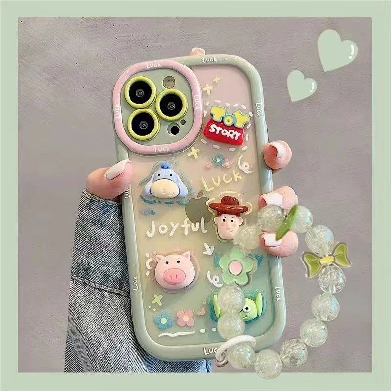 立体可爱苹果15手机壳iphone14/13新12promax全包11网红xs/78plus