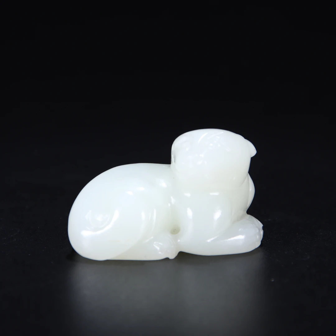 清和田玉瑞兽挂件