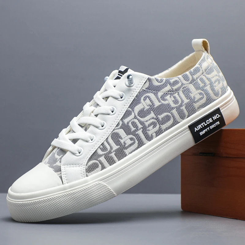 ShanBu/闪步新款男士潮流休闲鞋软底软面透气帆布鞋男鞋子24135