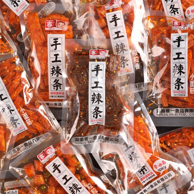 赛一散装辣条组合33g网红辣条小包辣丝辣棒湖南特产辣味休闲零食