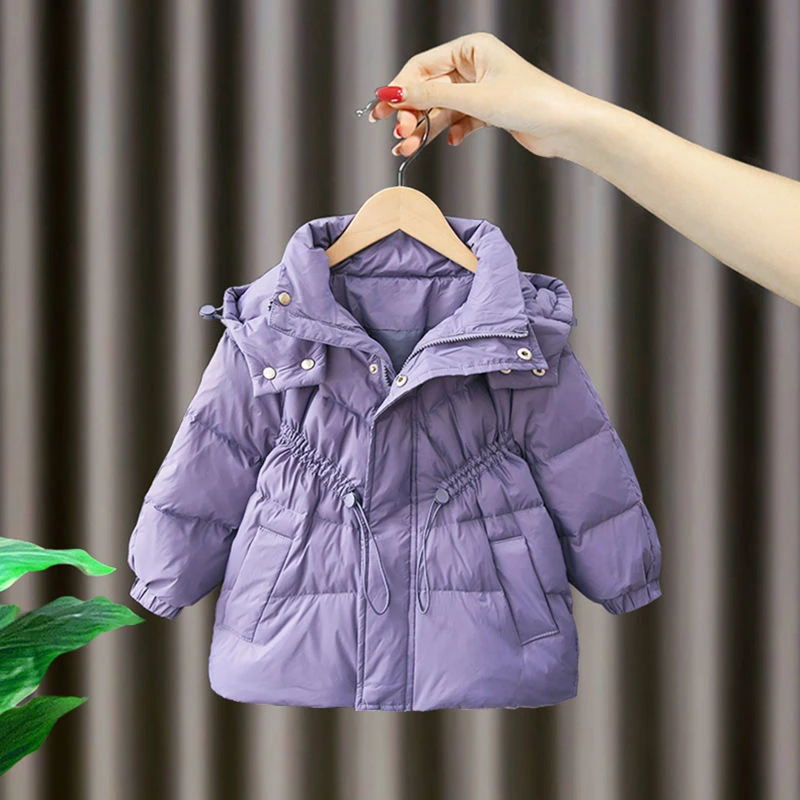 女童棉服2023新款儿童棉衣外套冬季外穿时髦洋气加厚冬装宝宝棉袄