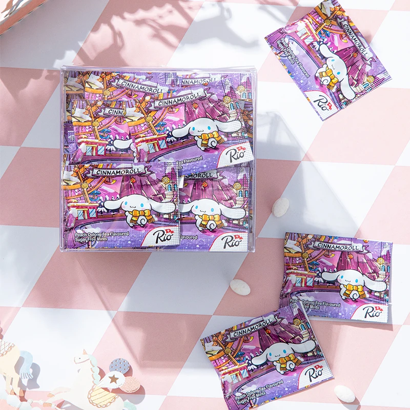 Rio玉桂狗糖果礼物糖果蜜桃乌龙茶含片 清新口气高颜值零食可爱