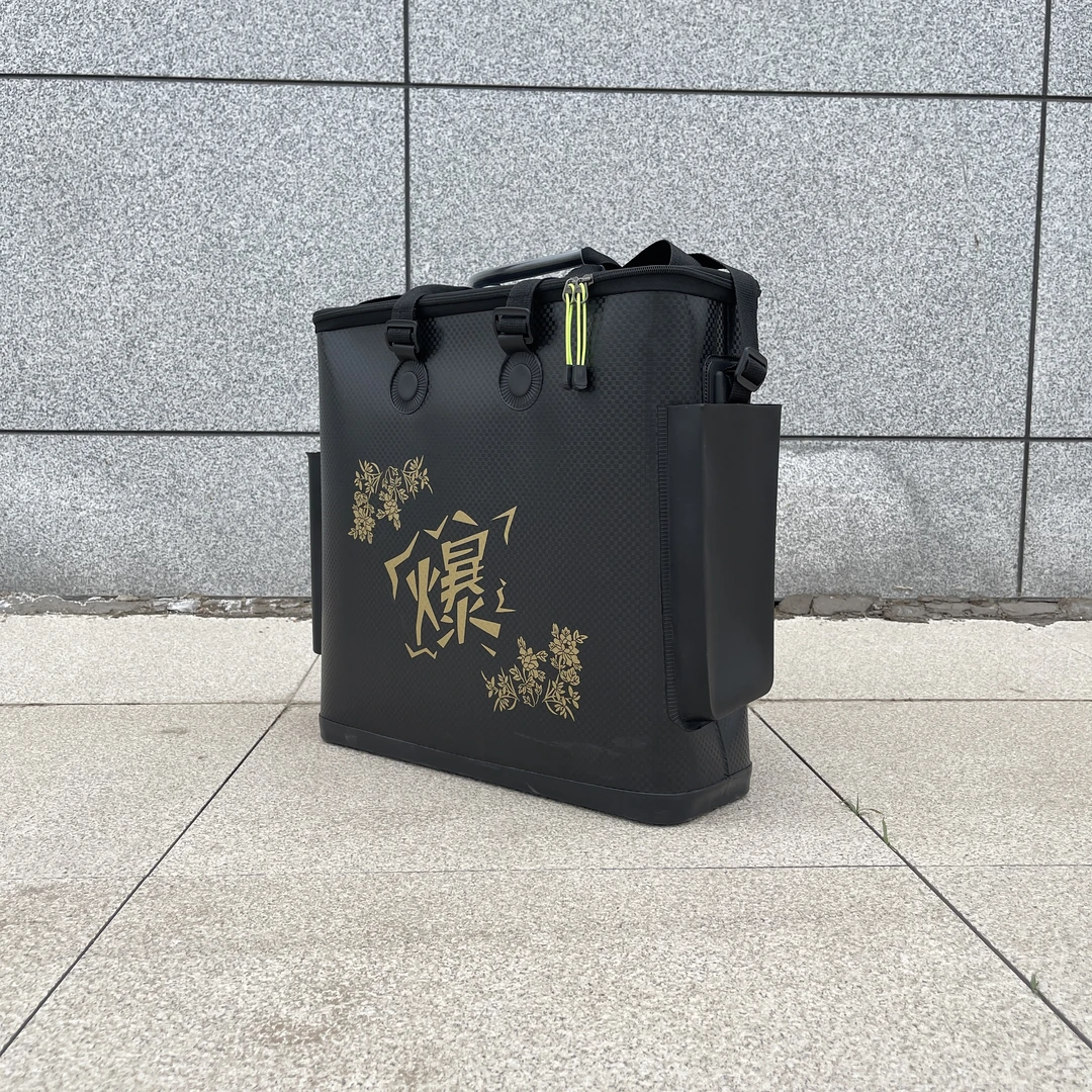 新款鱼护桶黑坑加厚EAV鱼护桶多功能战车活鱼桶