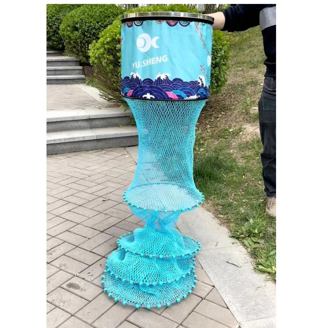 新款68编黑坑鱼护大力马编织挂胶速干防臭防挂多圈款式垂钓用品