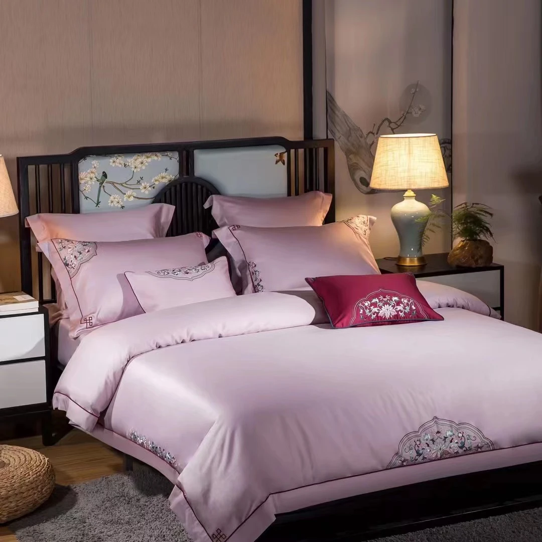新款 绣云 xy【全棉四件套】 紫禁城设计苏绣 精工轻奢  美学寝饰
