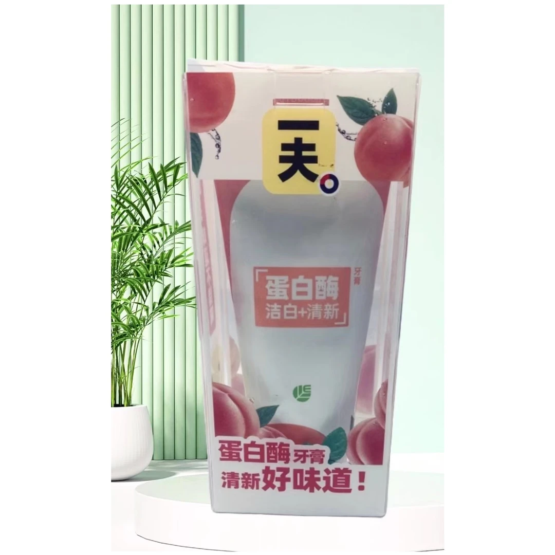 一夫鲜訫水蜜桃蒲河香型牙膏12g