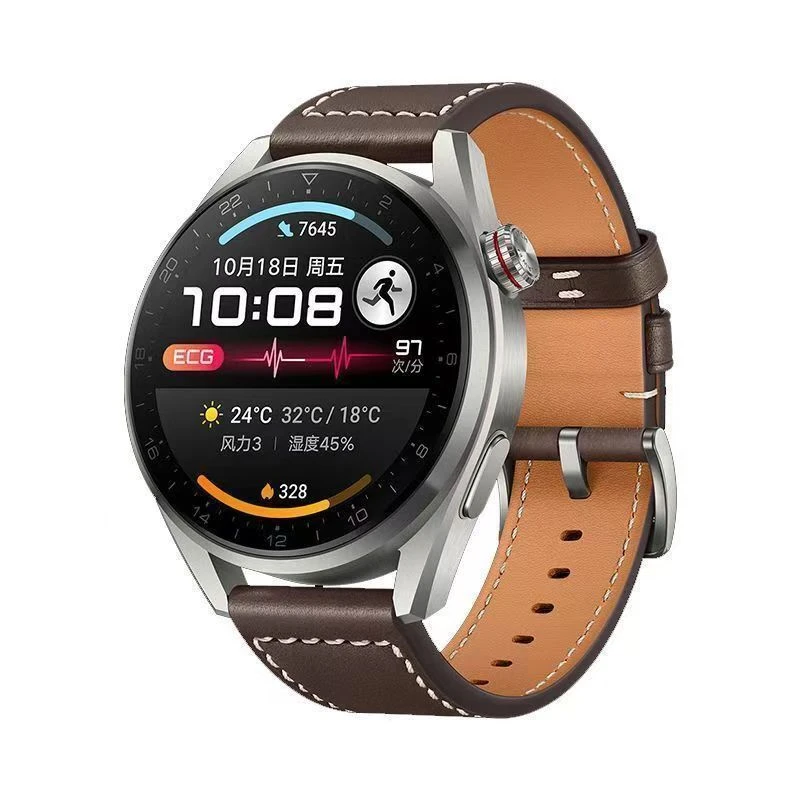 95新 Huawei/华为 Watch3 Pronew 心电监测 eSIM独立通话智能手表