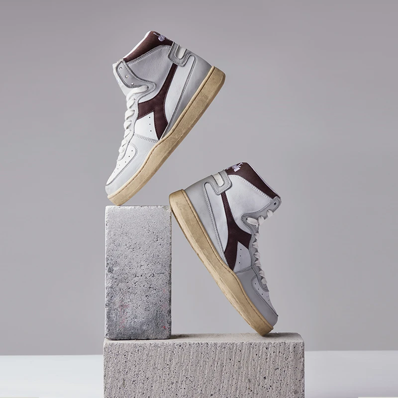 diadora/迪亚多纳男女欧产石做旧休闲运动板鞋篮球鞋 BASKET复古