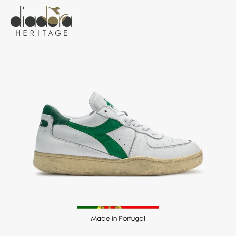 diadora/迪亚多纳男女鞋欧产低帮经典时尚复古做旧休闲鞋 BASKET