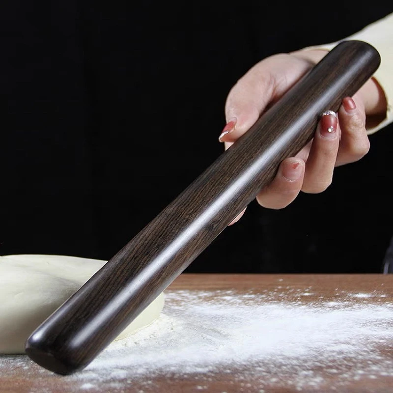 实木紫光檀烘焙家用擀面杖擀面棍擀皮擀面条擀饼蛋糕红木饺子皮用