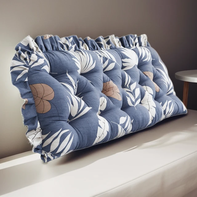 南通新款床头靠垫床上卧室护腰田园风软包现代沙发长靠枕床靠抱枕