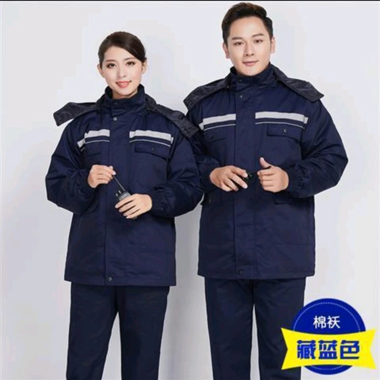 防静电工作服加厚棉袄中石油石化加油站棉服燃气施工爆破化工棉服