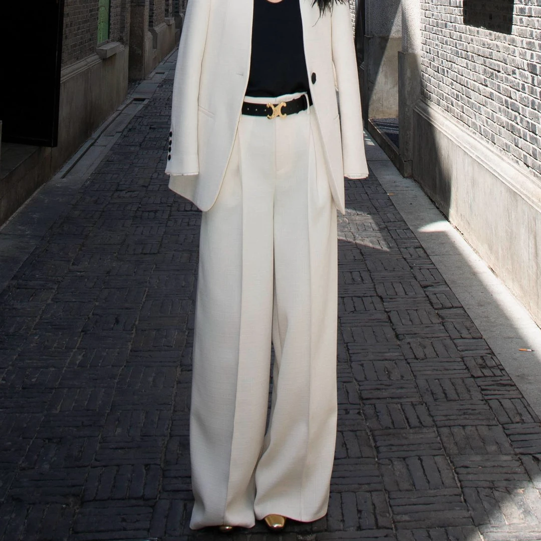 【Do.Fashion欧阳】“意式极简”纳福极简肌理感西裤