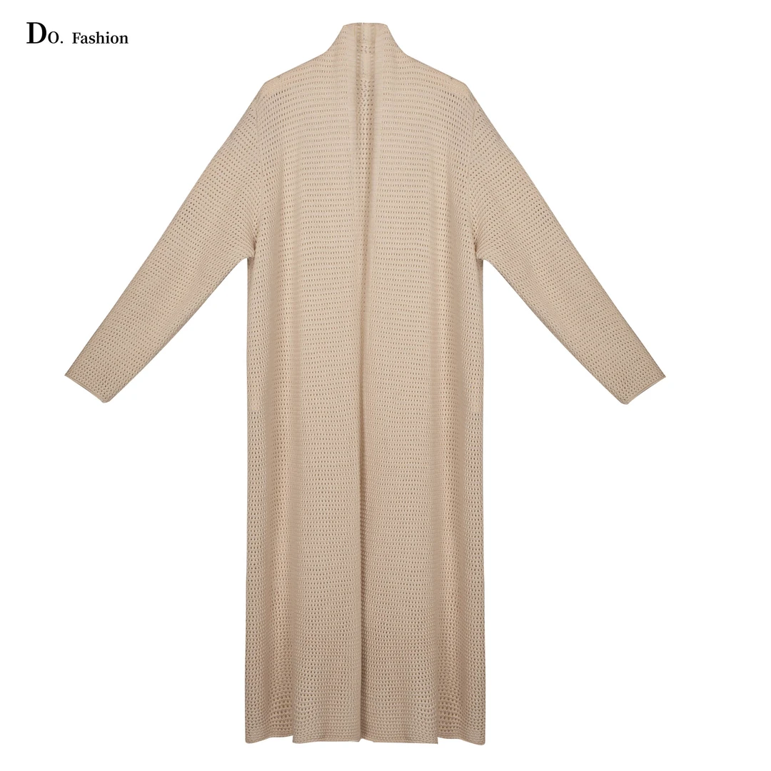 【Do.Fashion欧阳】意式极简阔型镂空针织衫