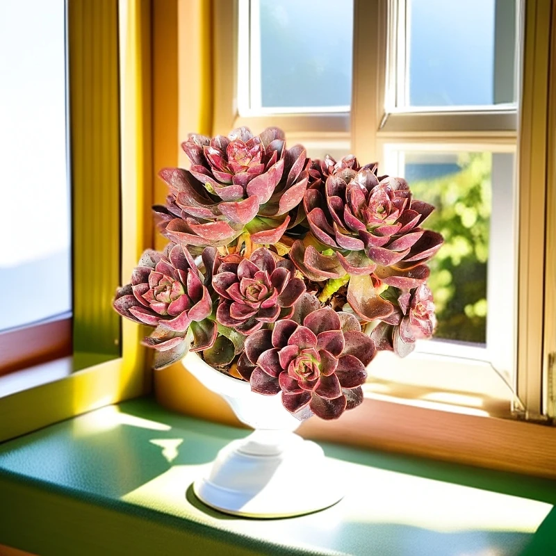 玲珑1号左棚180杯多头巧克力多肉植物好看新手好养客厅阳台庭院