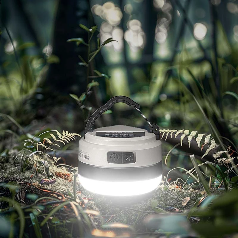 微笑鲨多功能可充电工地应急投光灯户外露营摆摊专用灯强光远射