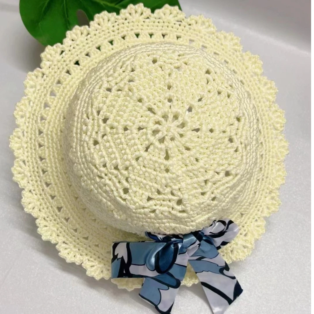 扁带线漏马尾帽子成品夏凉帽