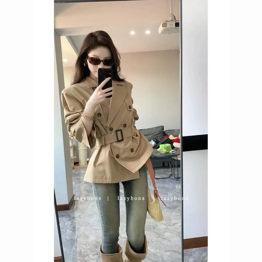 夏沫 V瑕疵 介意勿拍 以直播间为准风衣