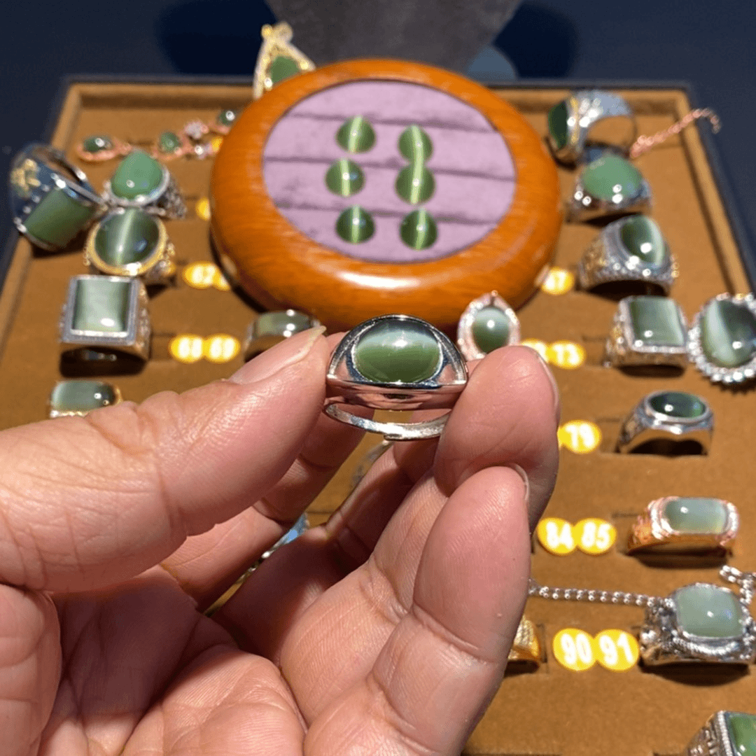 【闪购商品】和田玉戒指合金我**素