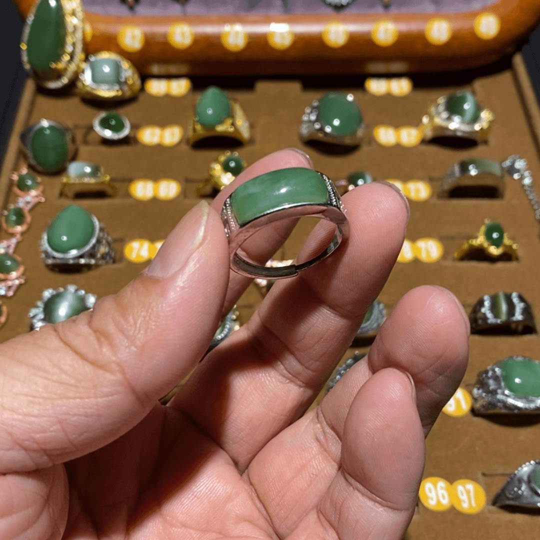 【闪购商品】和田玉戒指合金