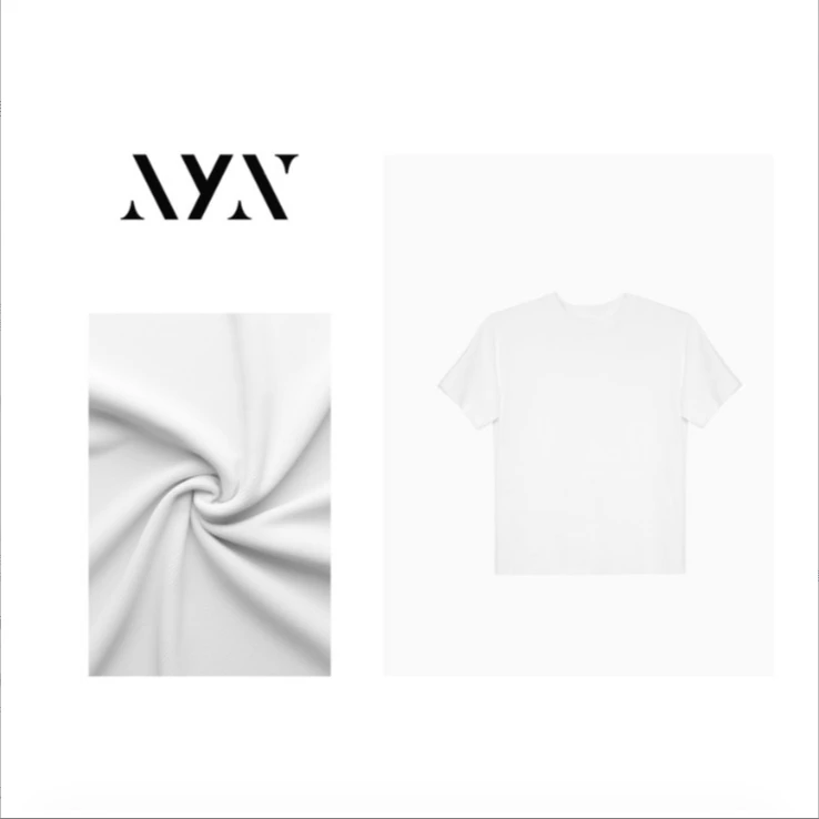 【私服系列】TM039新款透气液氨丝光匹马棉小圆领T恤NYN004