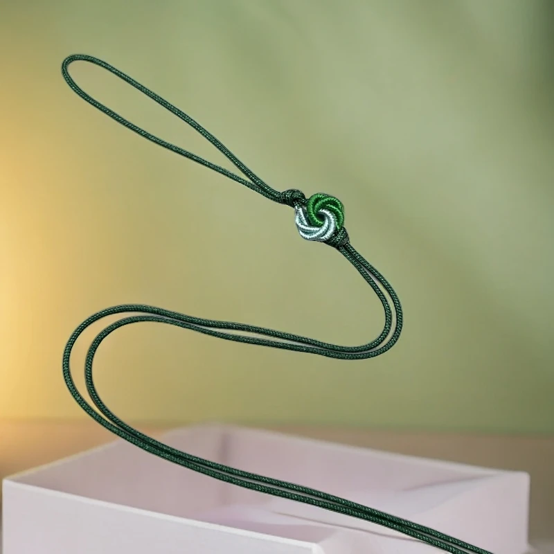 手机挂件绳玉石包挂钥匙挂坠绳手吊坠挂饰工编织迷你曼陀罗结DIY