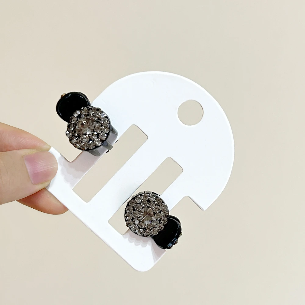 19394刘海小抓夹1.3厘米椭圆形对夹