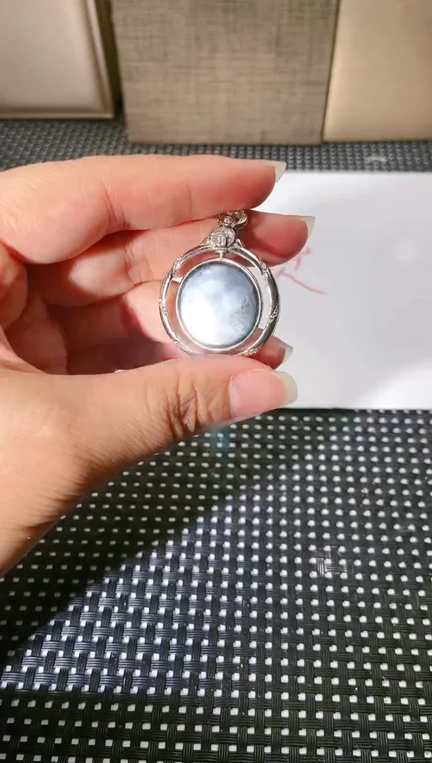 【闪购商品】翡翠吊坠(赠链)银S925镶嵌11111111