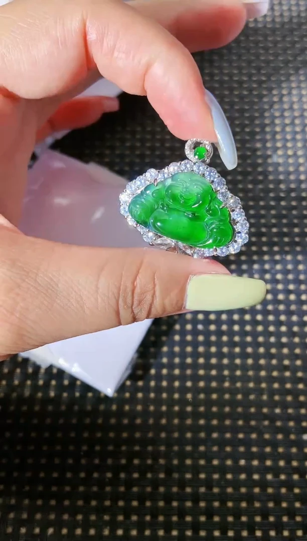 【闪购商品】翡翠吊坠(赠链)银S925镶嵌333333333