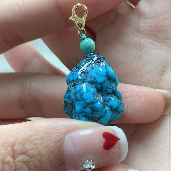 绿松石珠宝奇石未镶嵌