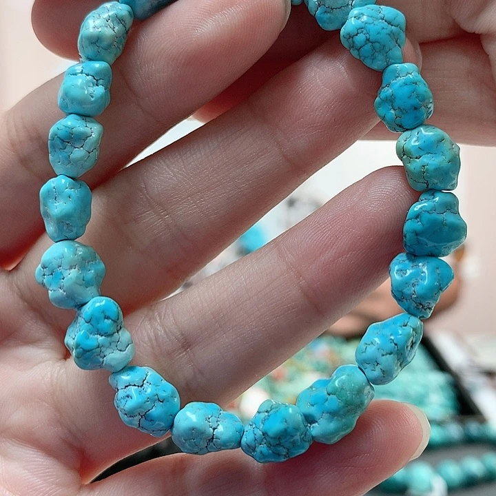 绿松石珠宝奇石未镶嵌